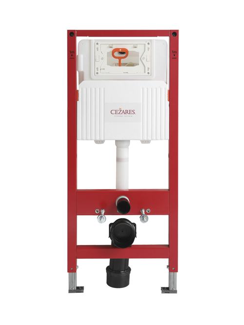 Инсталляция для подвесного унитаза Cezares CZR-201-P пневматическое управление