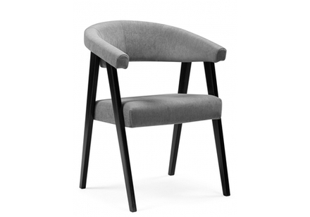 Стул деревянный Woodville Невада 2 ткань 234, черное дерево