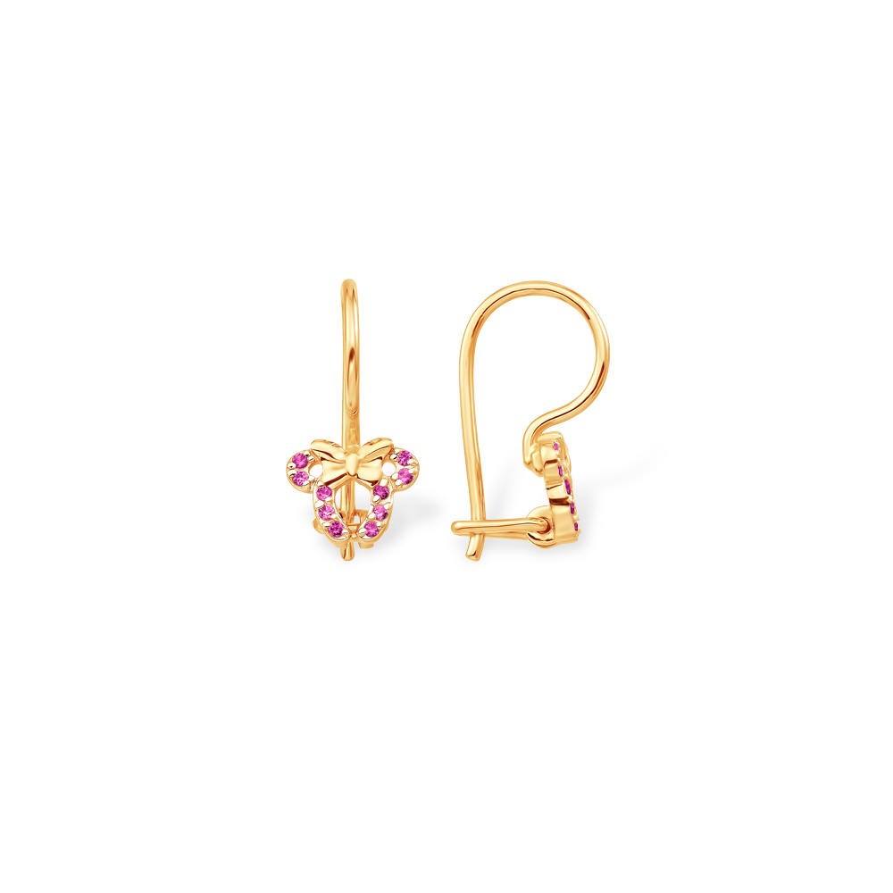 Серьги из золота 585 пробы