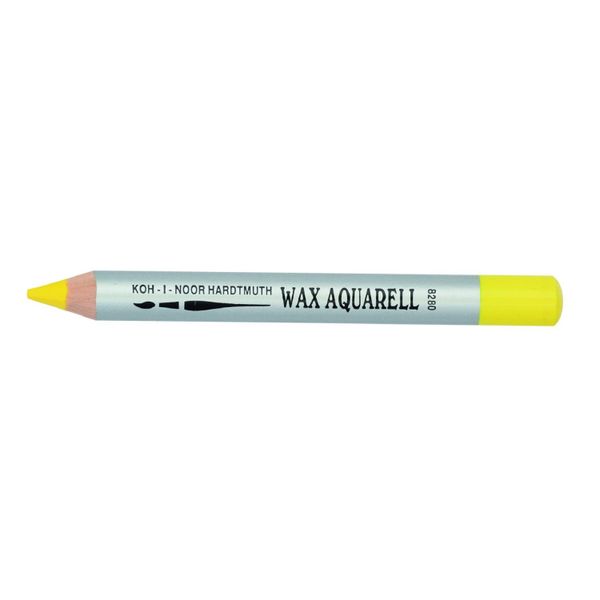 Карандаш восковой акварельный KOH-I-NOOR 8280, хром желтый