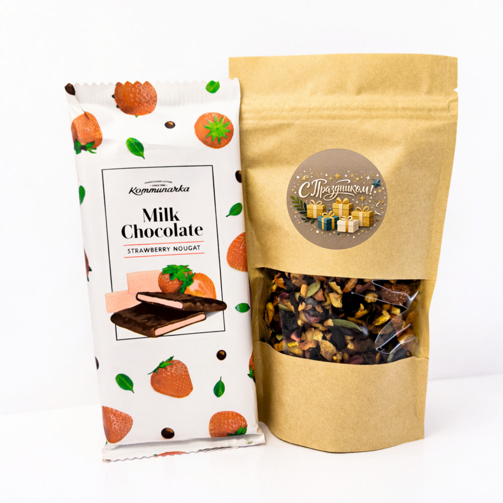 Подарочный набор "Чай + шоколад"