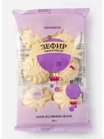 Зефир черничный вбелом шоколаде