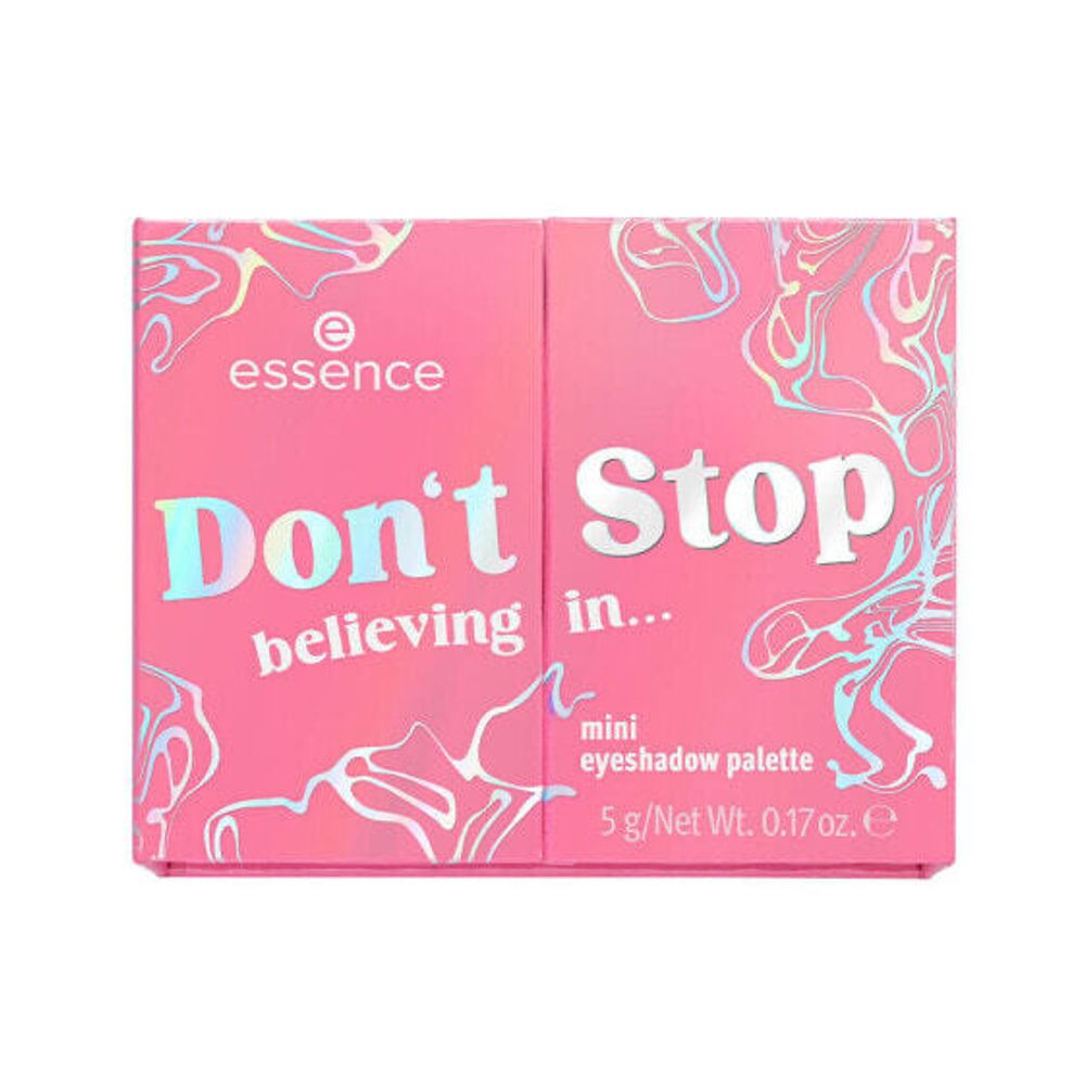 Тени DON&#39;T STOP believing in… minipaleta de sombras de ojos #multi-color 5 gr