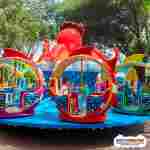 Аттракцион осьминог «Морские приключения» 9 кабинок, 18 мест 9,5×9,5×4,5 м