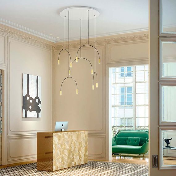 Подвесной светильник Imperium Loft ARC 3 Gold ARC01 189567-26