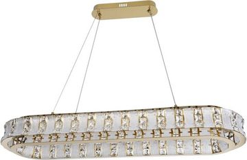 Люстра подвесная LED 120W 3000К-6000К 4037/03/12PL золото Magnelli Stilfort