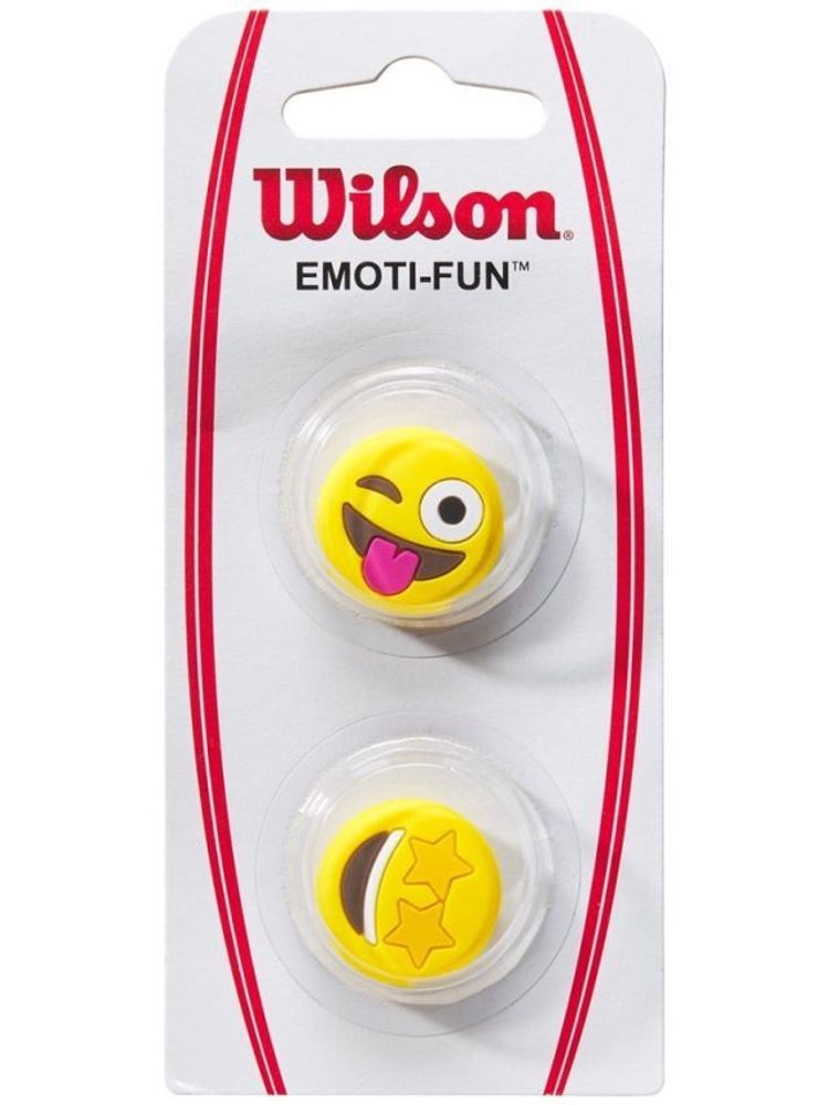 ВиброгасительWilson Emoti-Fun - winking tongue out/star eyes