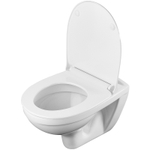 ПЭК унитаз с инсталляцией Santek Бореаль с сиденьем "Микролифт" и черной матовой клавишей смыва (1WH501775)