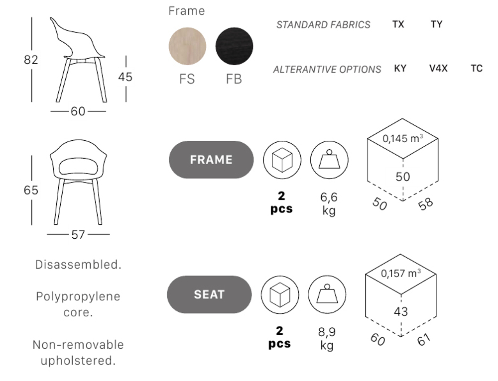Кресло с обивкой Scab Design Natural Lady B Pop, черный бук, зеленый