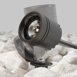 Уличный грунтовый светодиодный светильник Maytoni   O493FL-L3GF3K