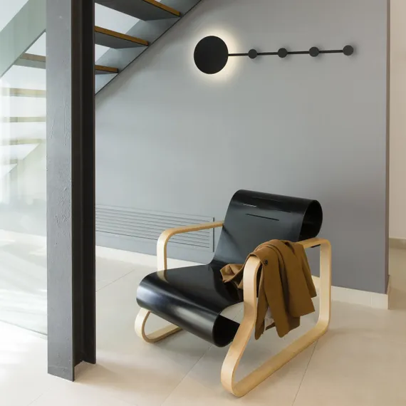 Настенный светильник Han черный | Faro | Испания | Купить в Hallberg.ru