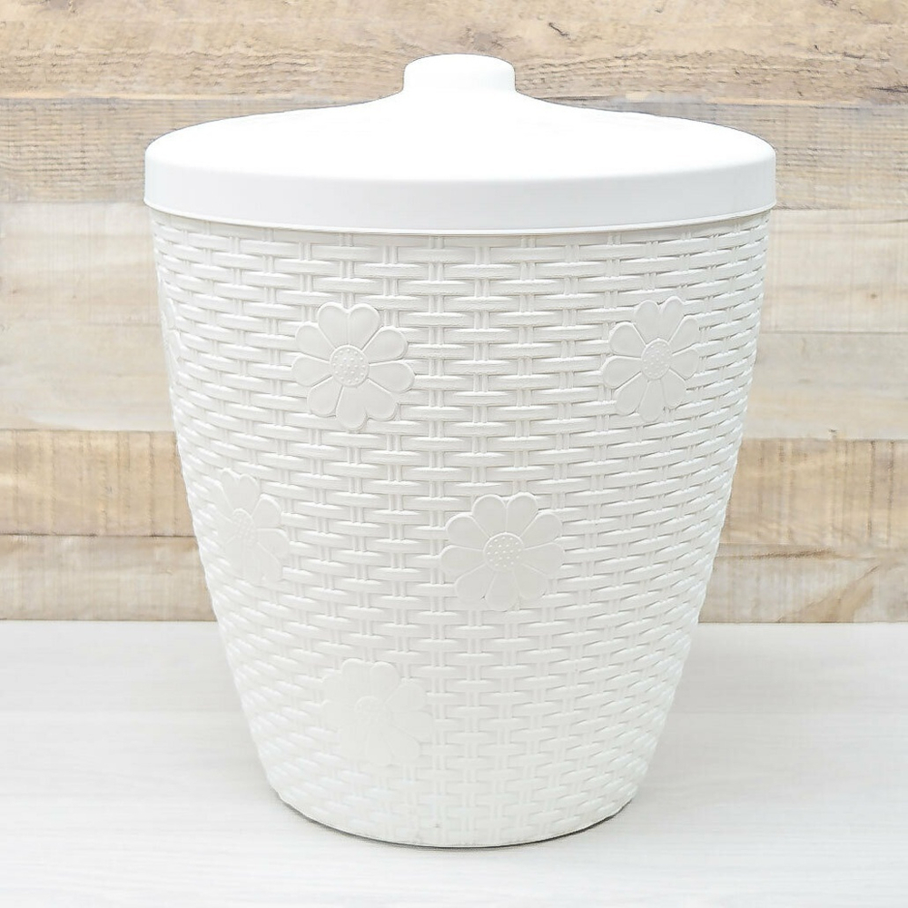 Бак 25л с крышкой "Плетенка"