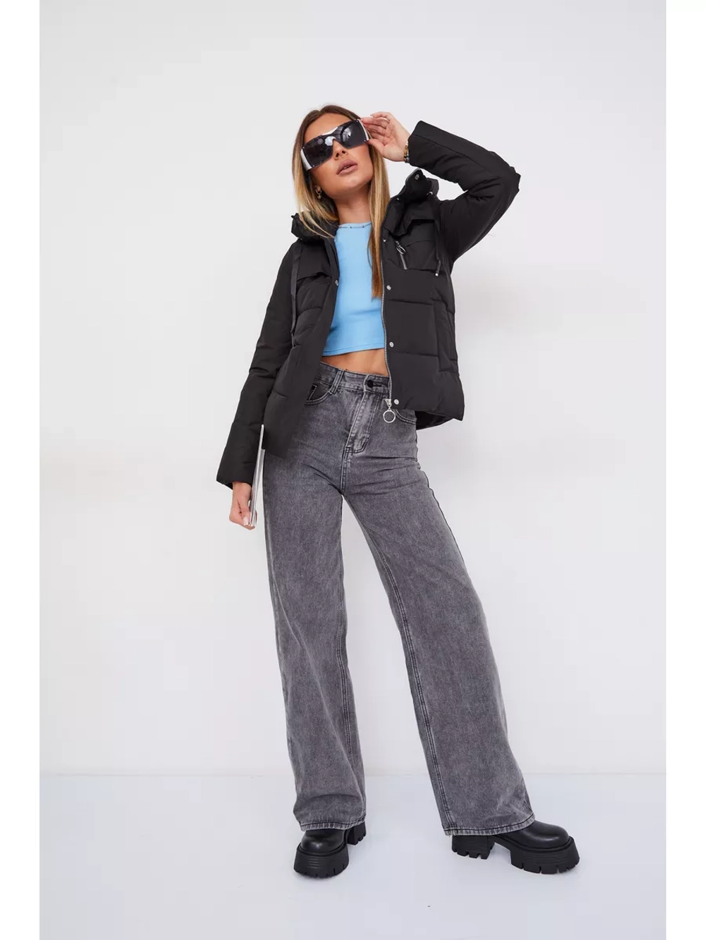 Куртка короткая с капюшоном