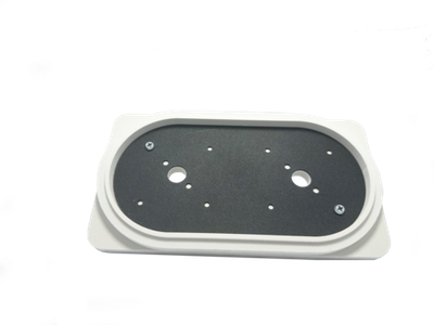 Платформа теневая черная овал DUO под светильник Art GX53 215х117х20мм