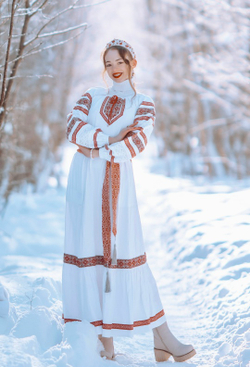 Платье "Лебёдушка"
