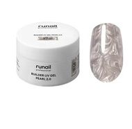 Гель УФ c жемчужным эффектом BUILDER PEARL 2.0  №9961 Runail Expert 15г