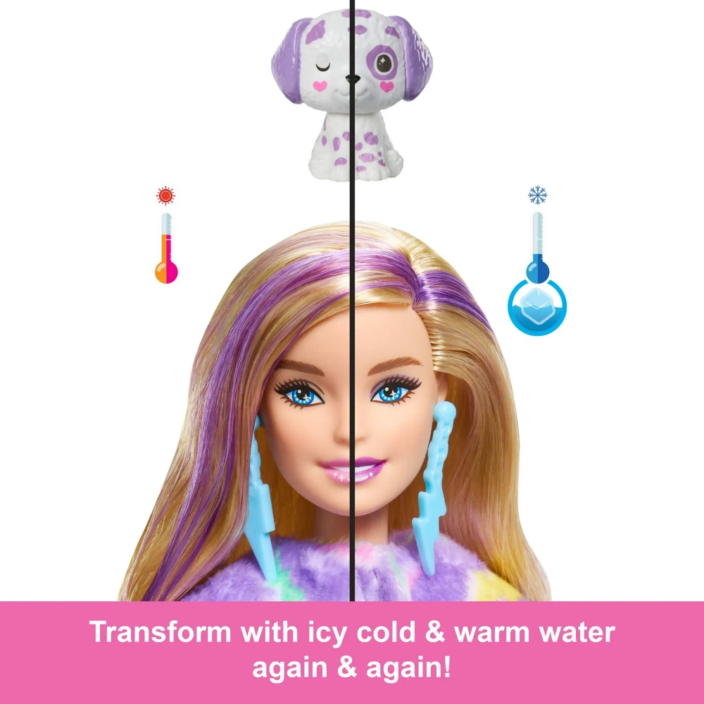 Кукла Barbie Cutie Reveal Color Dream Радужный Далматинец