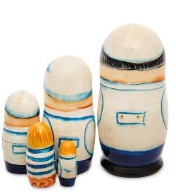 Народные промыслы МР-24/ 90-C Матрешка 5м «Профессия» мал.