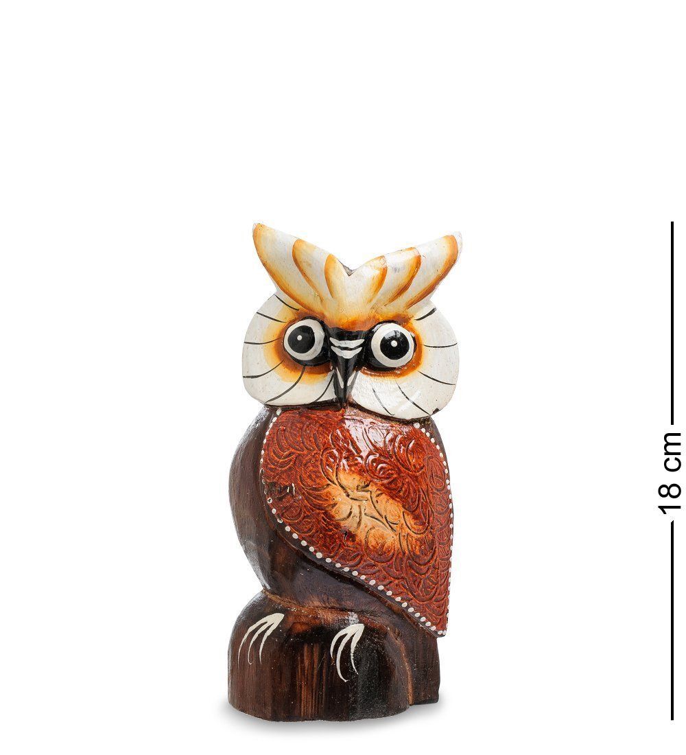 Decor and Gift 99-434 Фигурка «Сова» н-р из трех 20,18,15 см (албезия, о.Бали)
