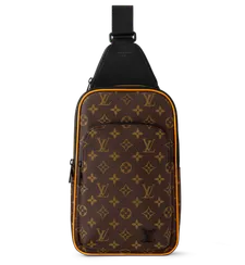 Сумка-слинг Louis Vuitton Avenue NM канва Monogram Macassar Orange