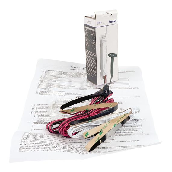Датчик касания 12-24V 60/120W с кабелем (25 см) Feron SEN35 52167