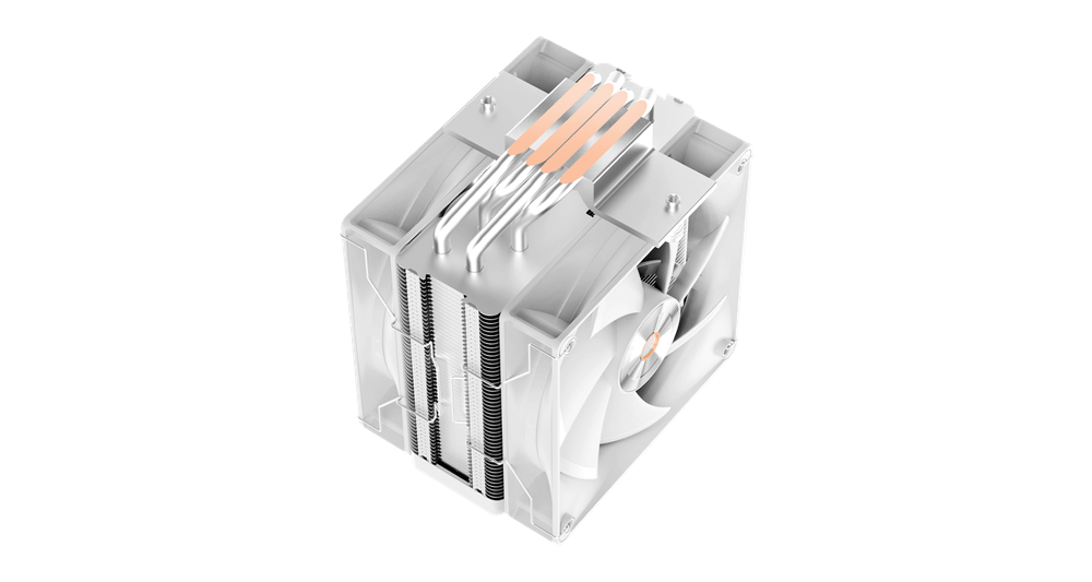 Вентилятор для процессора Ocypus Delta A40 Elite WH Dual Fan TDP 220W 4-pin Intel/AMD Белый