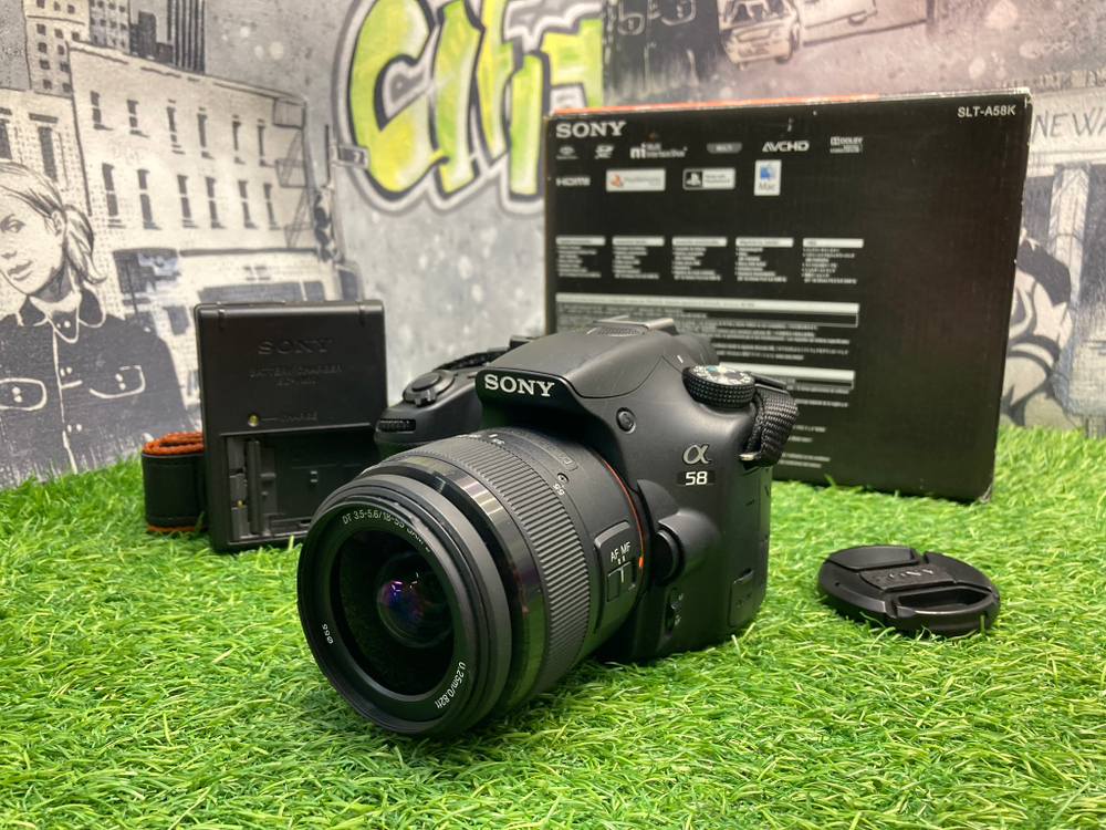 Sony A58 Kit DT 18-55mm 3.5-5.6 SAM II 5.900 кадров