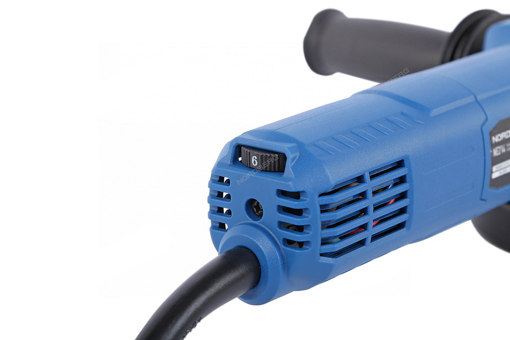 NORDBERG (NE214) Угловая шлифмашина с регулировкой оборотов, 125 мм, 1400 Вт