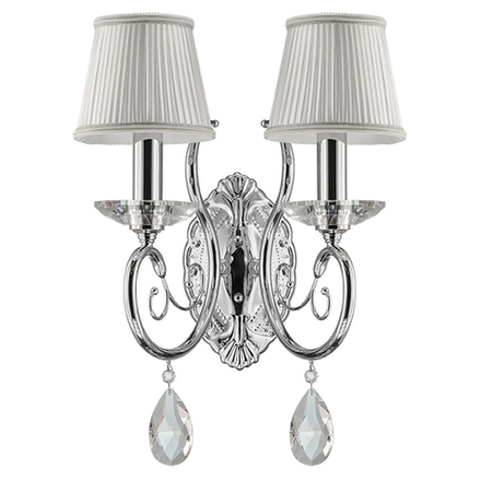 693624 Бра RICERCO 2х40W E14 ХРОМ