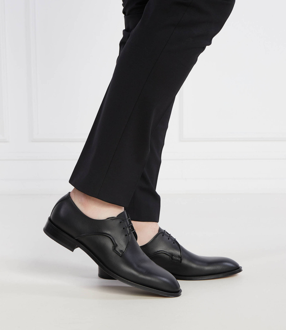 Кожаные дерби derrek BOSS BLACK - черный(50514016)