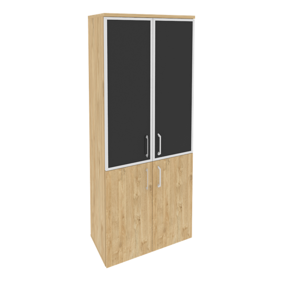 Оникс Шкаф высокий широкий O.ST-1.2 R black  800*420*1977