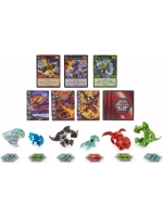 Набор игрушка трансформер Бакуган Armored Evolutions 6 шт