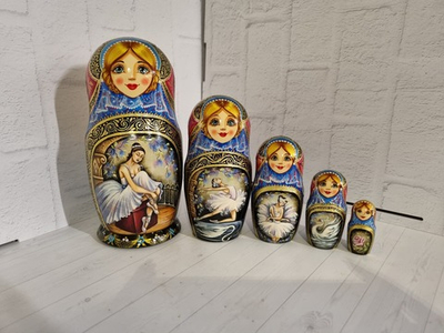 Матрешка 5 мест "Русский балет"