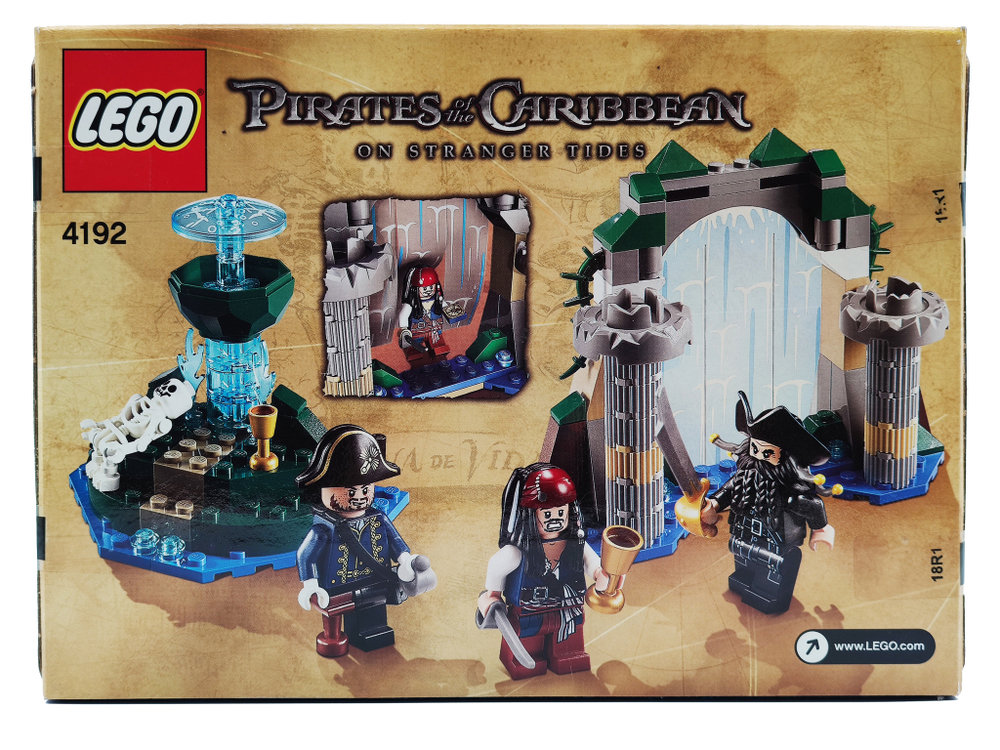 Конструктор Пираты Карибского моря LEGO 4192 Источник молодости
