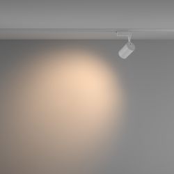 Трековый однофазный светодиодный светильник Maytoni Unity Vuoro TR003-1-10W3K-W-W