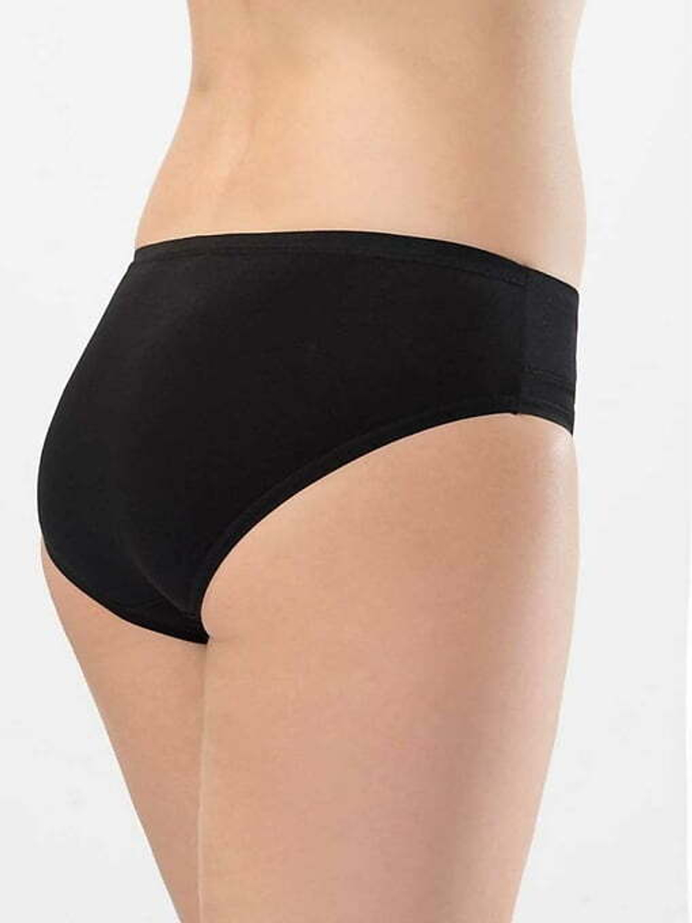 Трусы женские бикини набор из 2-х шт черный