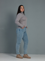 Водолазка для мам (Серебро)