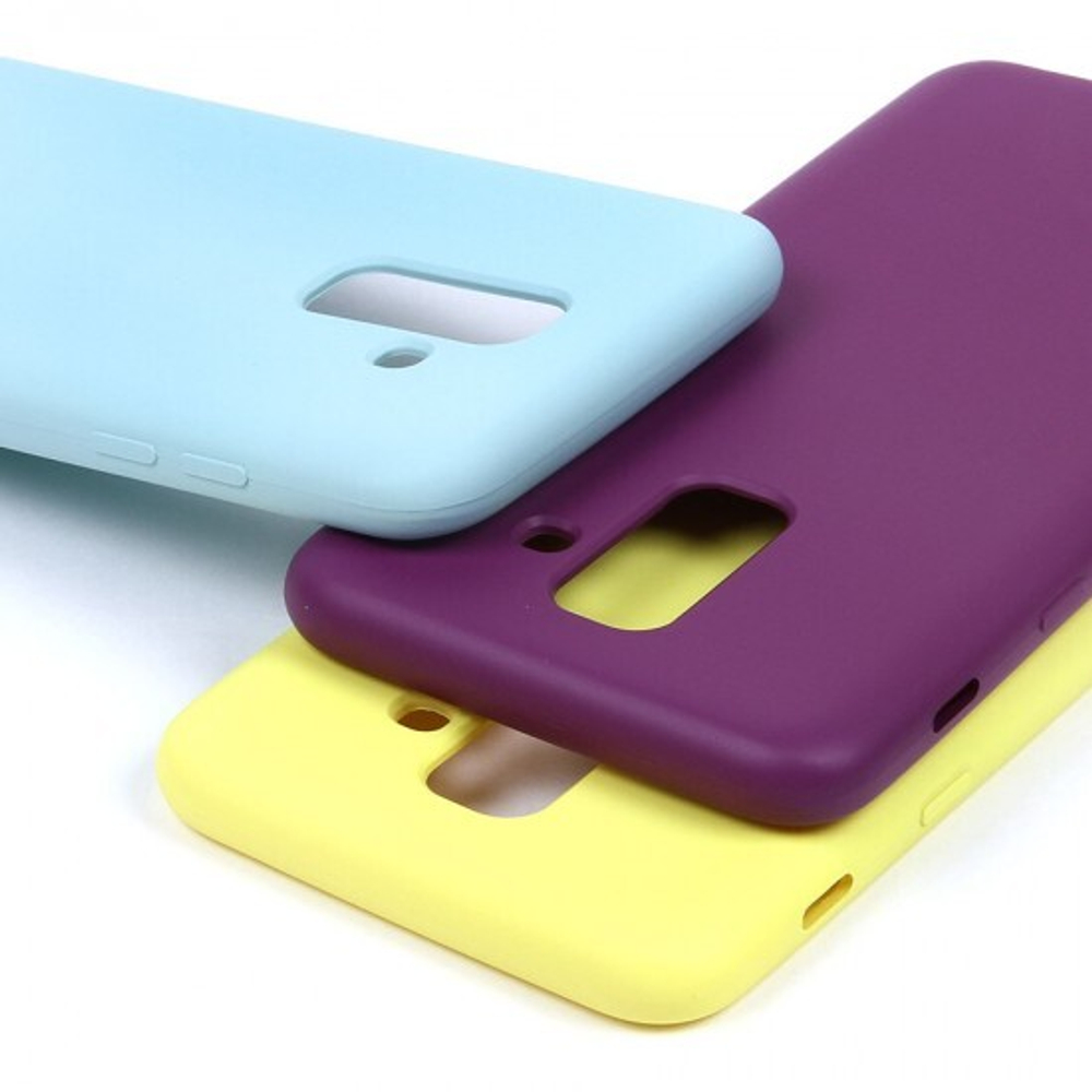 Панель Soft Touch для Samsung Galaxy A6+(2018), 007002 Мятный