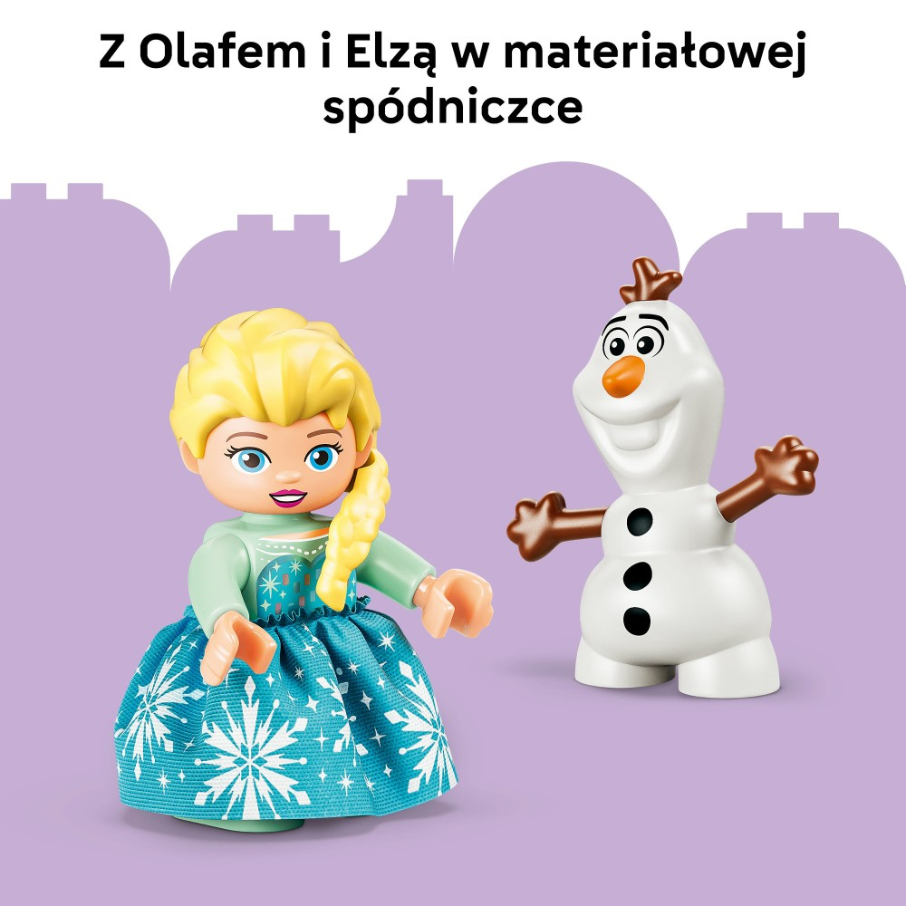 Конструктор LEGO DUPLO Disney 10462 Холодное сердце Творческое удовольствие с Эльзой и Олафом — фото 7