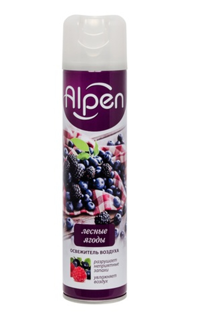 Освежитель воздуха ALPEN 300 мл., Лесные ягоды (12)