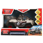 Машина ин. пластик "Внедорожник" 12,5см, свет/звук, кноп+зад.ось, коробка 1912C303-R-RAL (Технопарк)