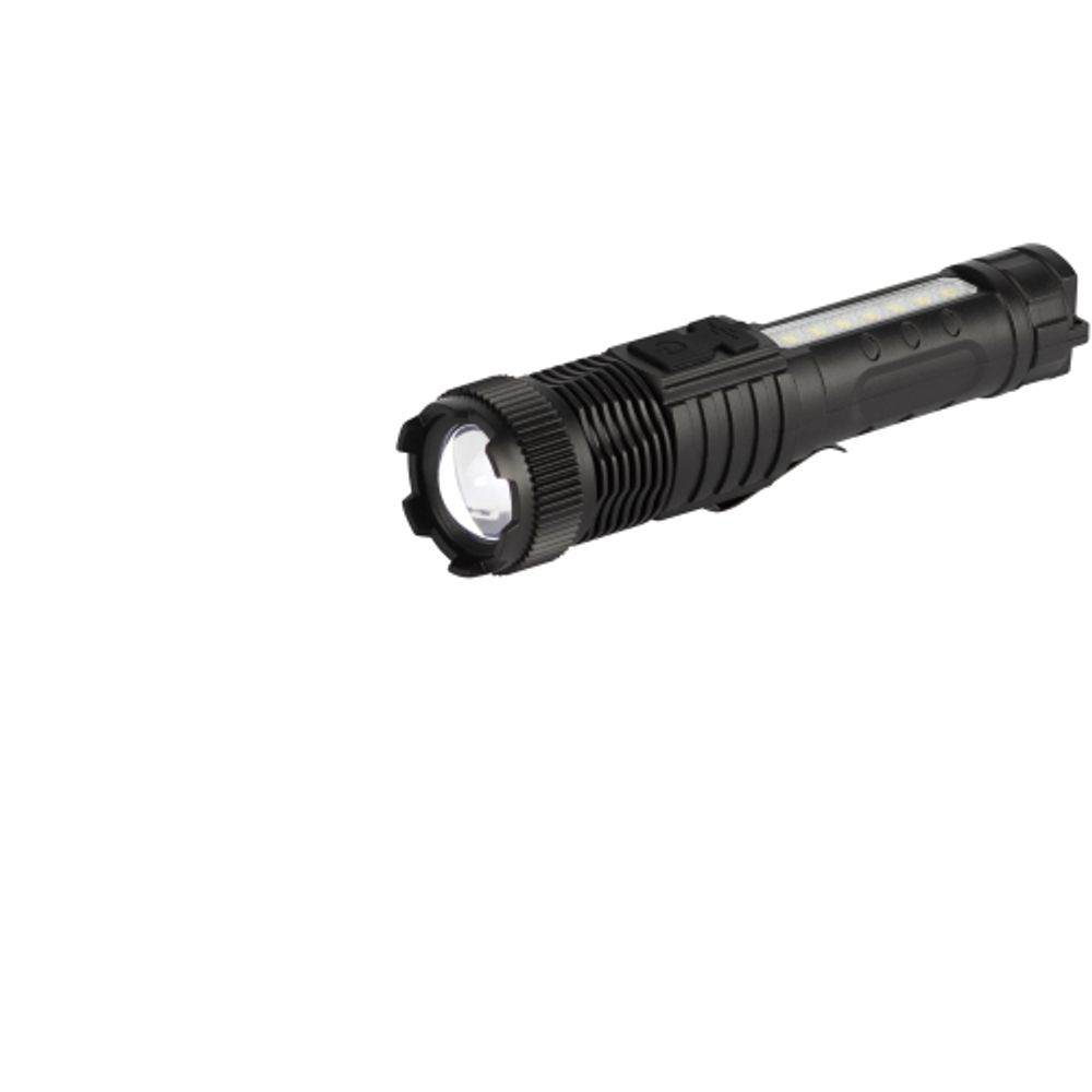 Светодиодный фонарь ЭРА UA-401 универсальный аккумуляторный 3 Вт LED + 3 Вт COB оптический Zoom 3 режима магнит type C | Универсальные  фонари