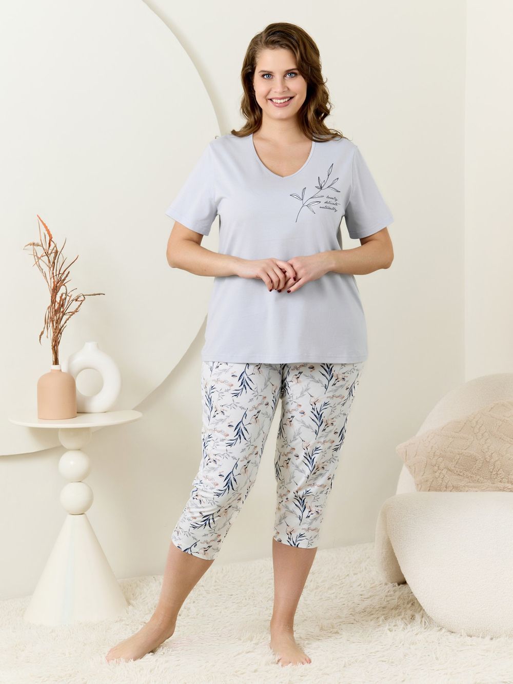 Пижама Рельеф-2 Виотекс СВЕТЛО-СЕРЫЙ