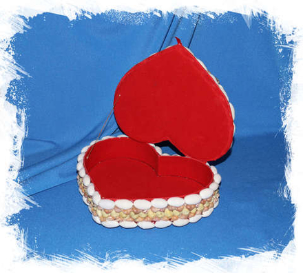 Шкатулка "Морская" 20 см.