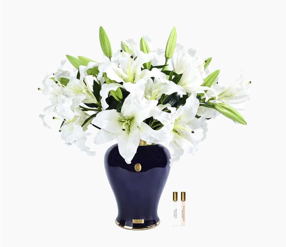Диффузор Букет лилий Cote Noire IMPERIAL LILIES, белый, 2 спрея по 10 мл