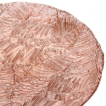 Тарелка 20см «Ривьера»розовое золото