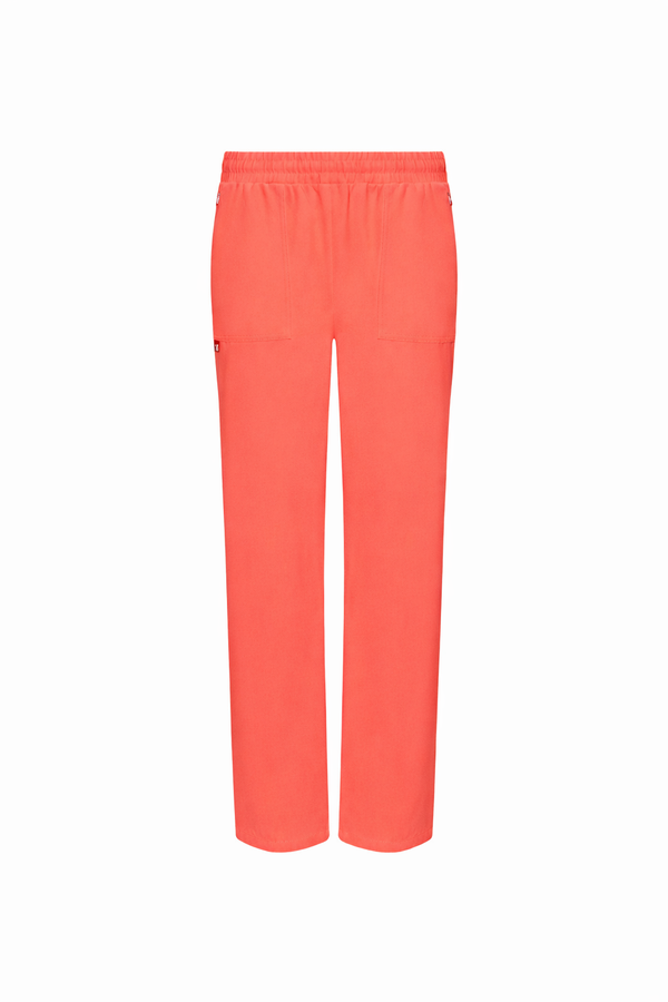 Брюки свободные медицинские женские Йошо, коралл