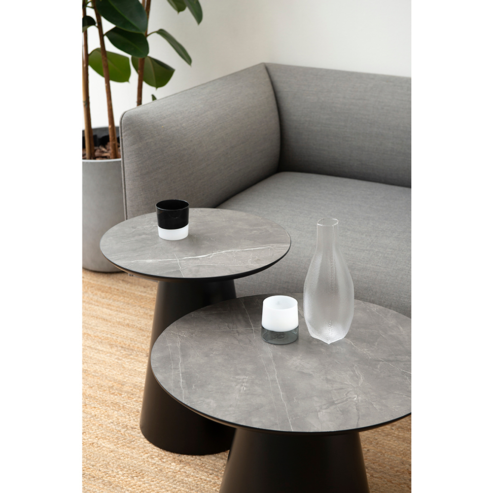 Столик Berg Zoe 60х40см черный