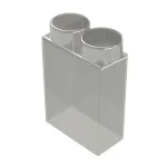 Элемент прозрачный высокий 12x6x17,5 см для конструктора 10"