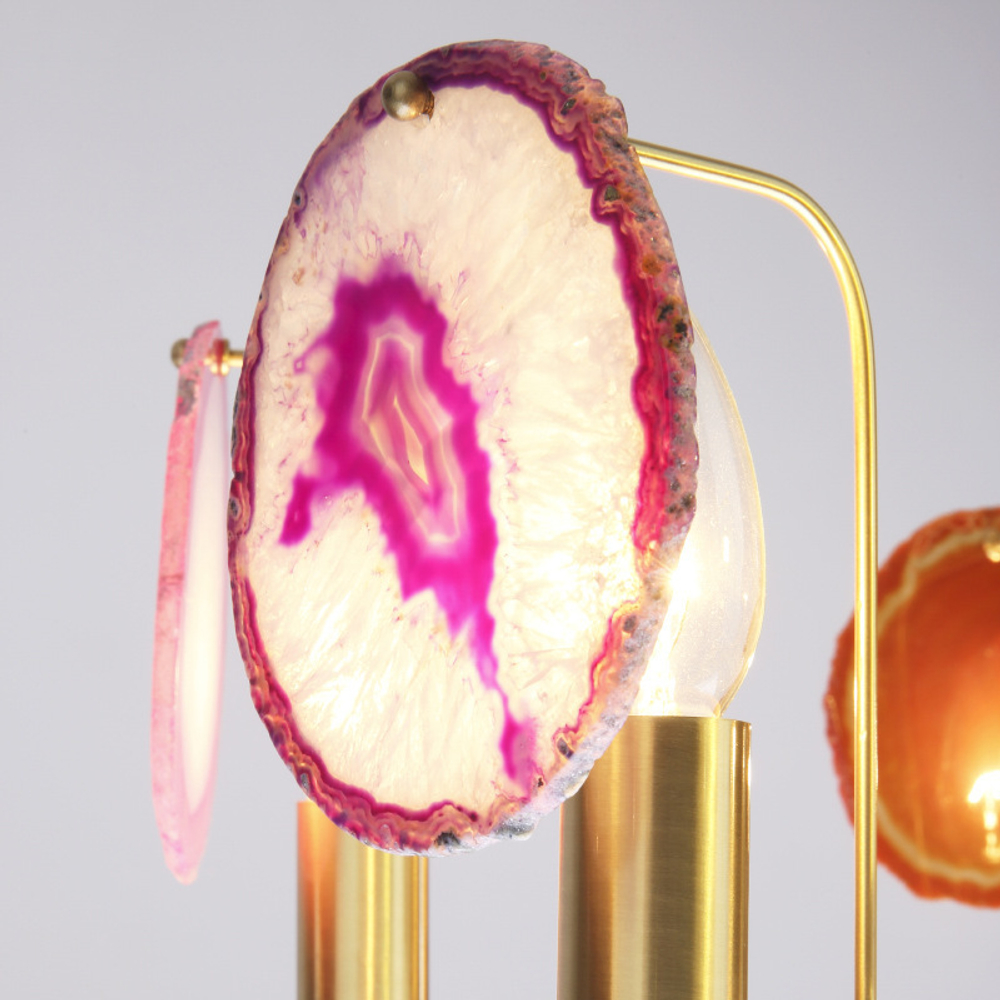 Pendant design lamp Branquinho by Eichholtz (8 lampshades)